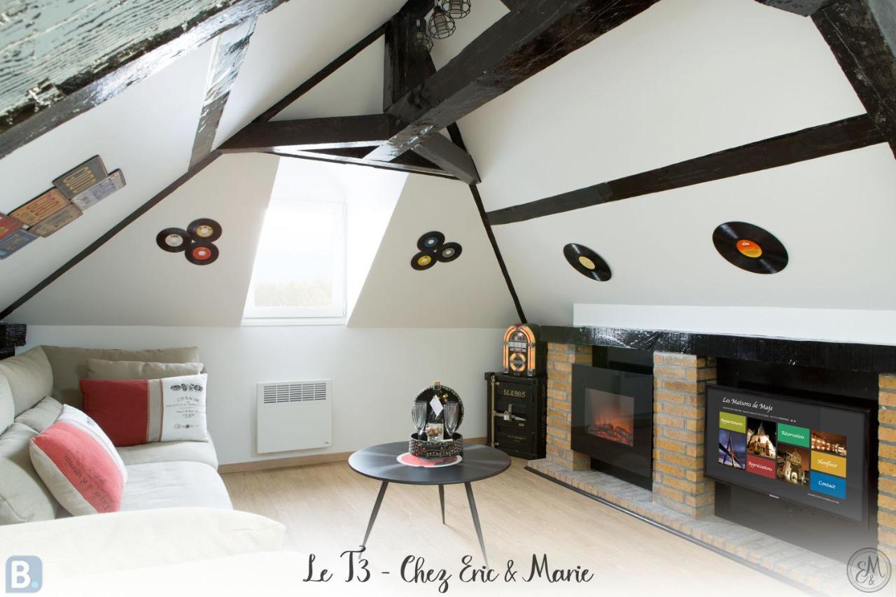 Les Maisons De Maje - Le T2-T3 Honfleur Ruang foto